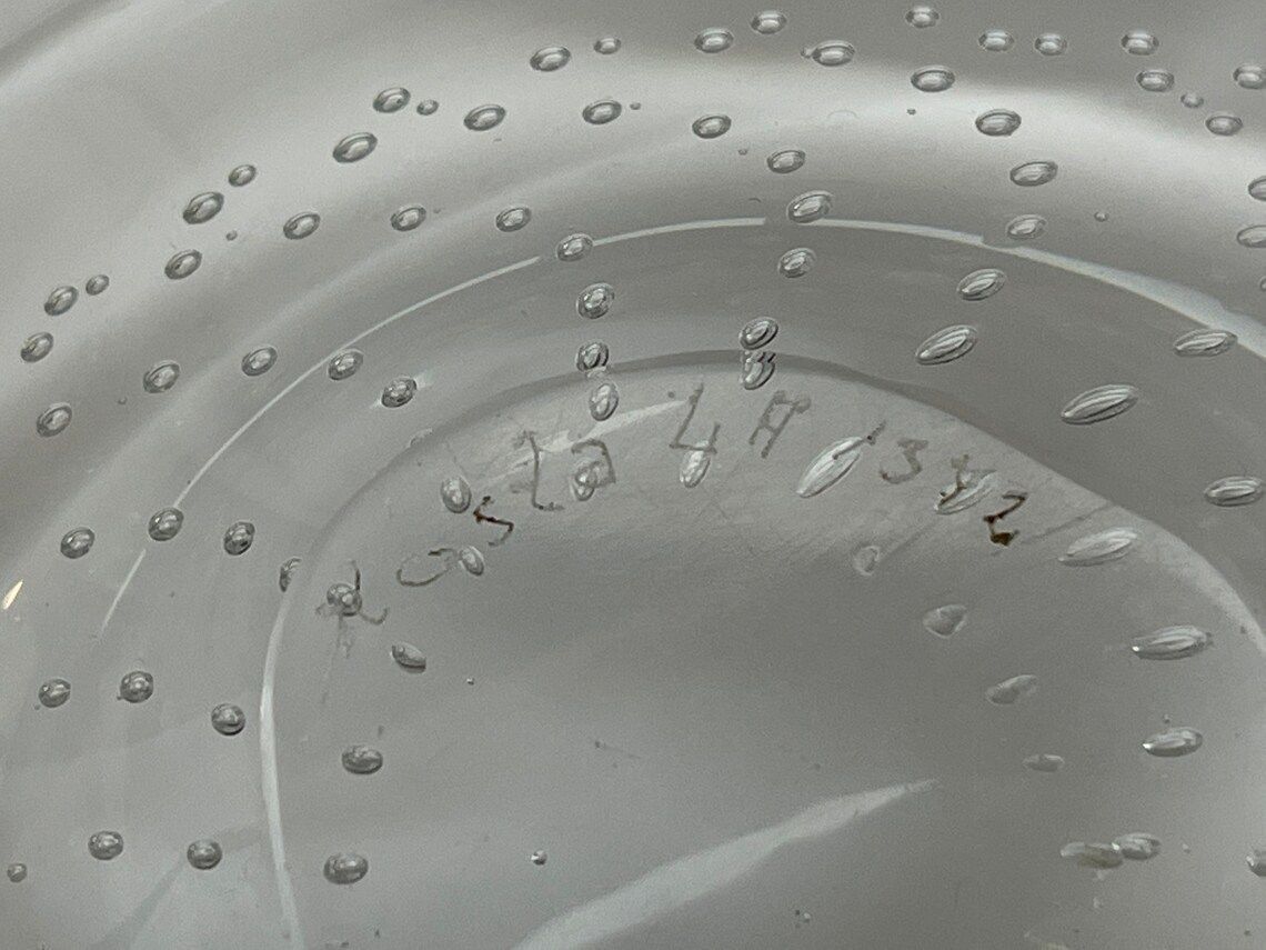 Small Fish Formed Bowl By Vicke Lindstrand For The Swedish Glasswork Kosta Scandinavian Mid Century Modern photo vinterior
