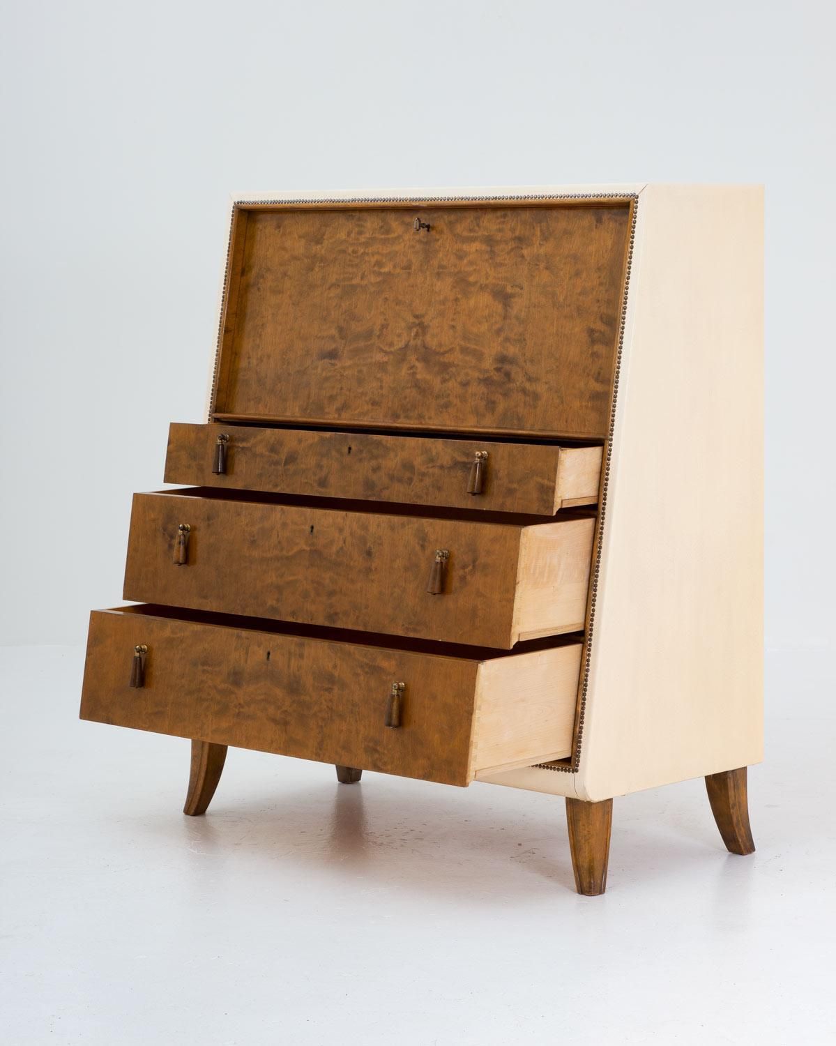 Swedish Modern Bureau By Otto Schulz For Boet, 1940s photo furniture