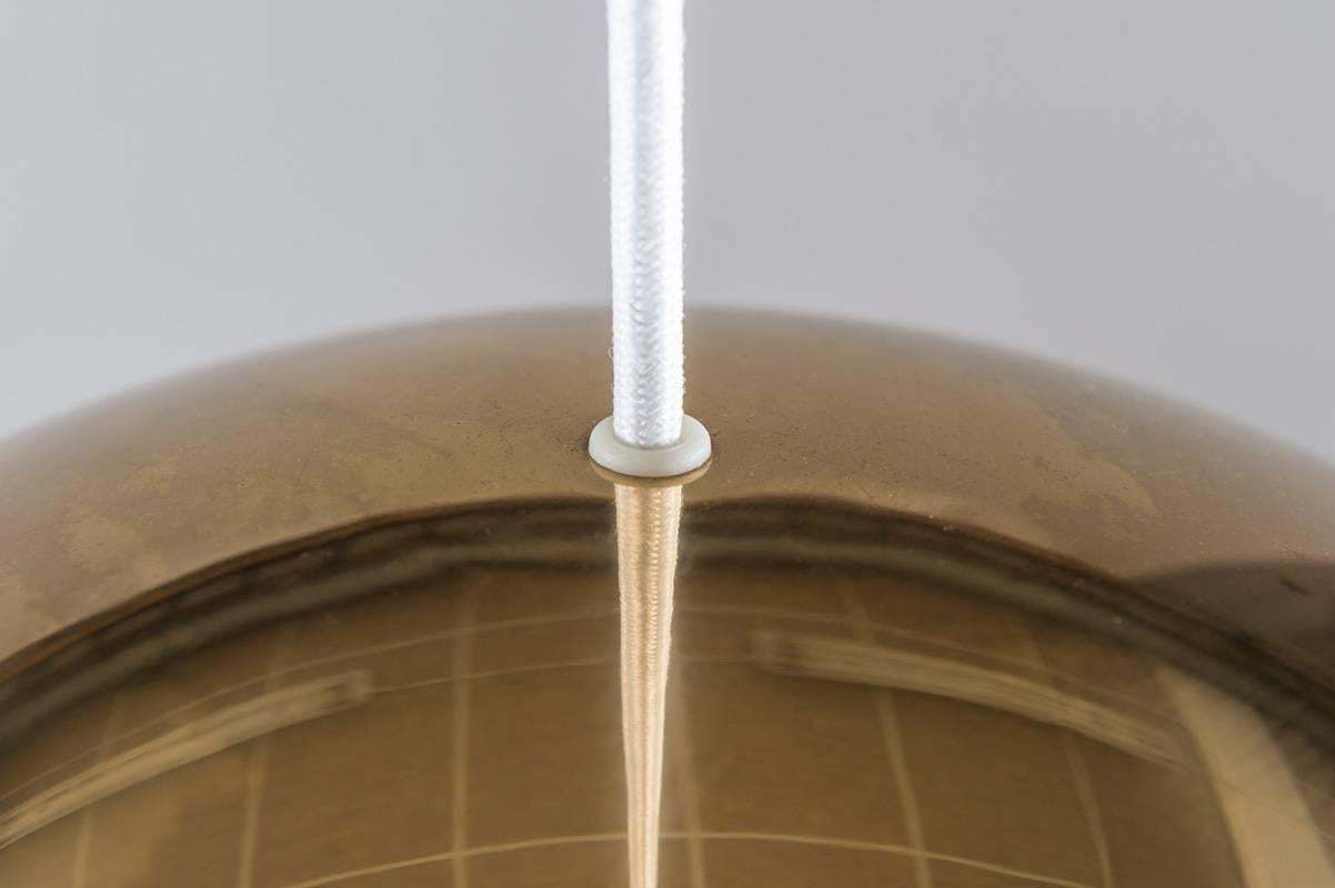 Large Pendant T 75 In Brass By Eje Ahlgren For Bergboms photo for sale