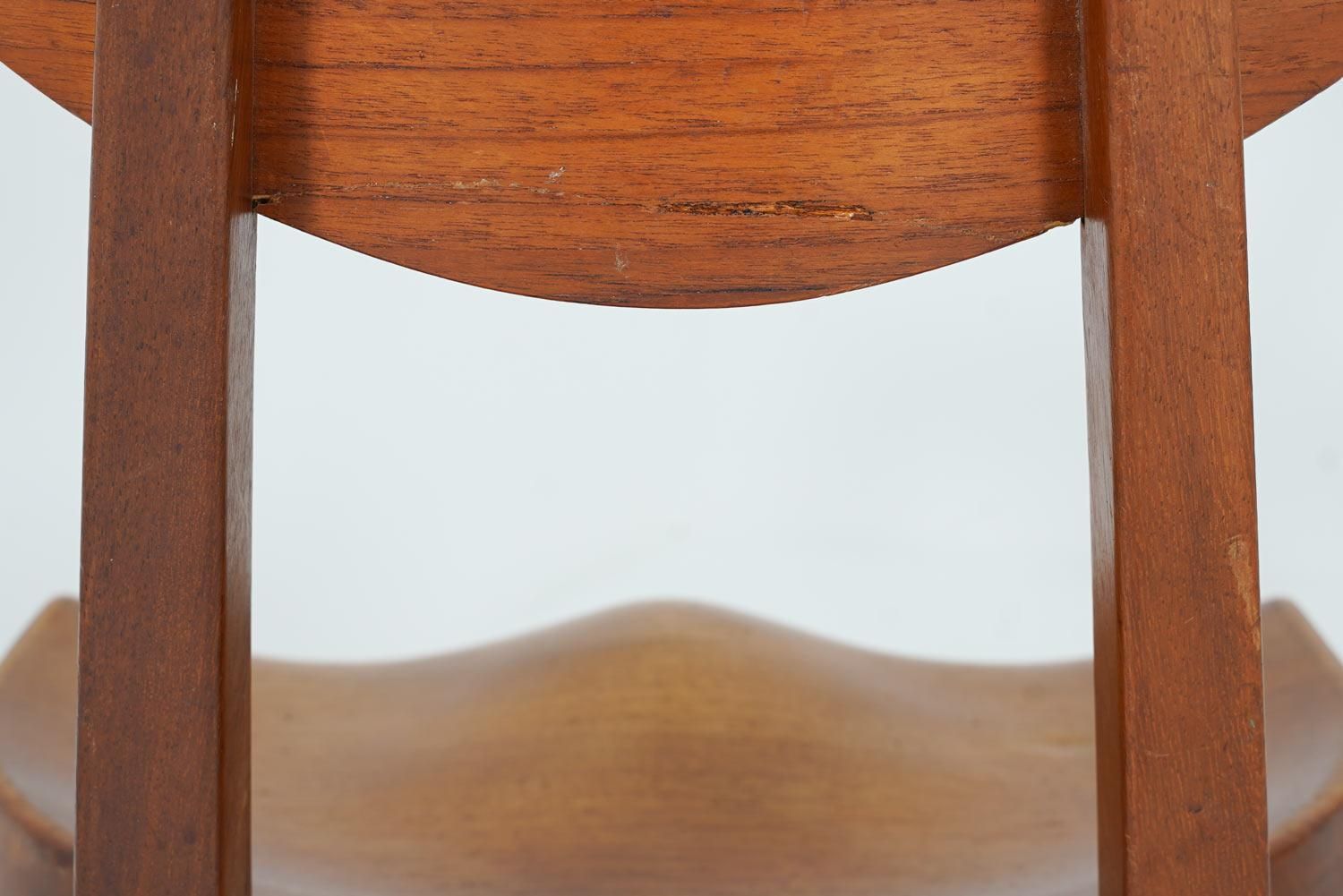7120.0 Set Of Six Dining Chairs By Richard Jensen And Kjaerulff Rasmussen photo
