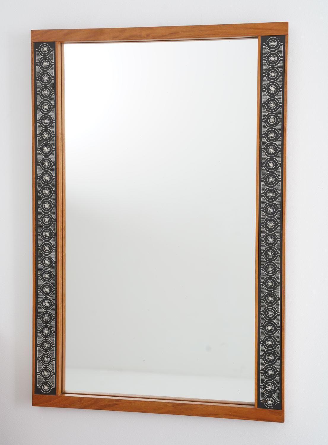Swedish Hallway Shelf And Mirror In Teak By Hans Agne Jakobsson photo furniture
