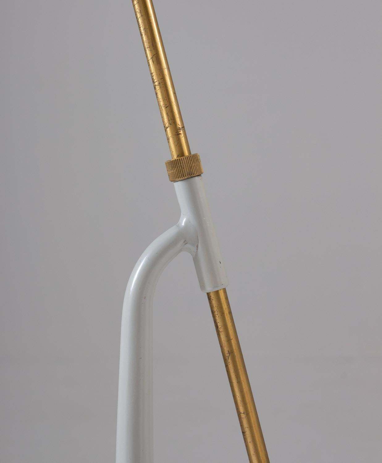 Midcentury Floor Lamp By Hans Bergström For Ateljé Lyktan, 1940s, Sweden photo for sale