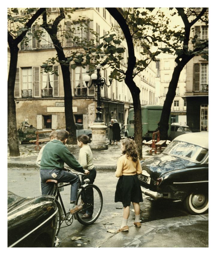 Paris Corner Kids 12x16" Archival Pigment Print