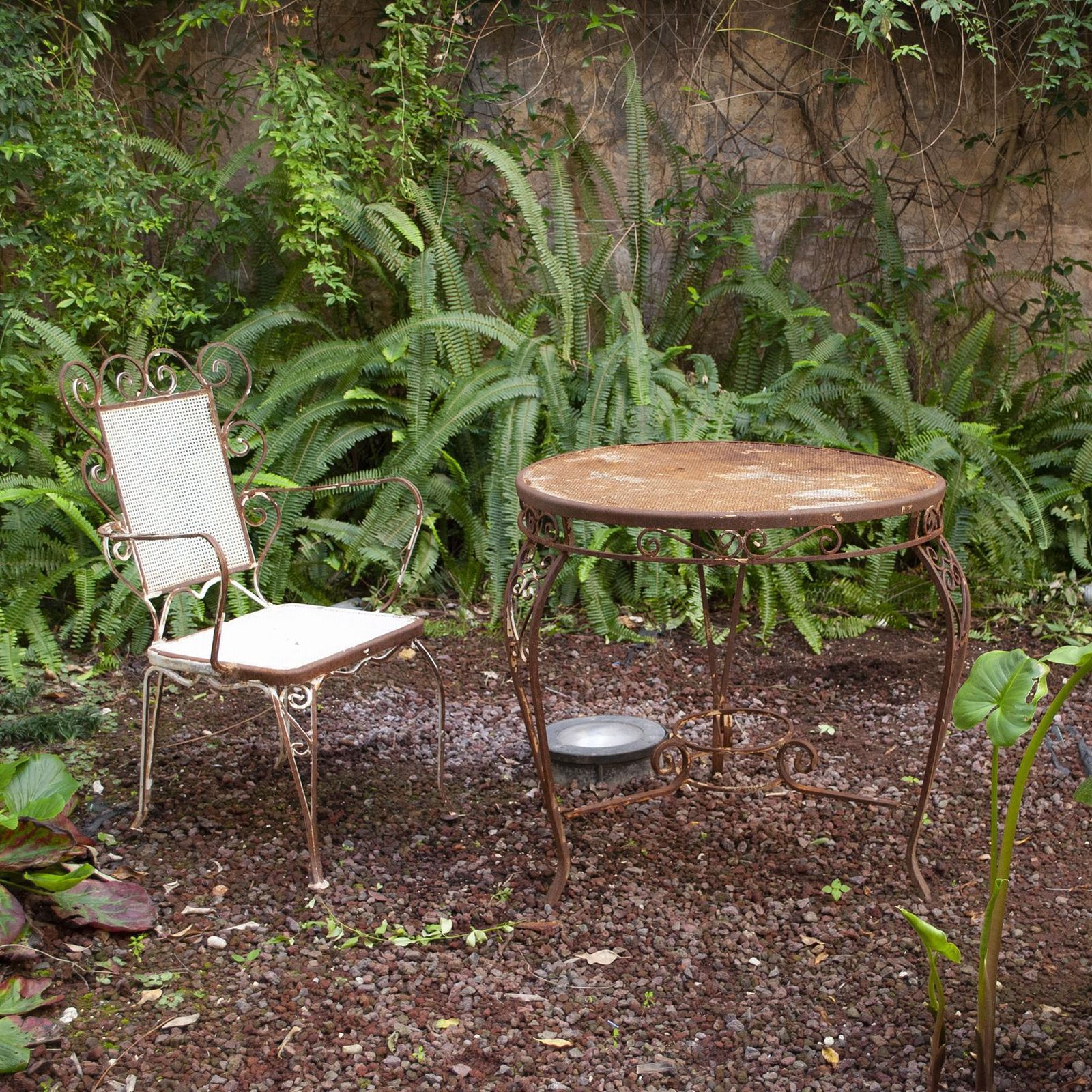 Wrought Iron Garden Side Table From The 1950s Casa E Giardino photo buy
