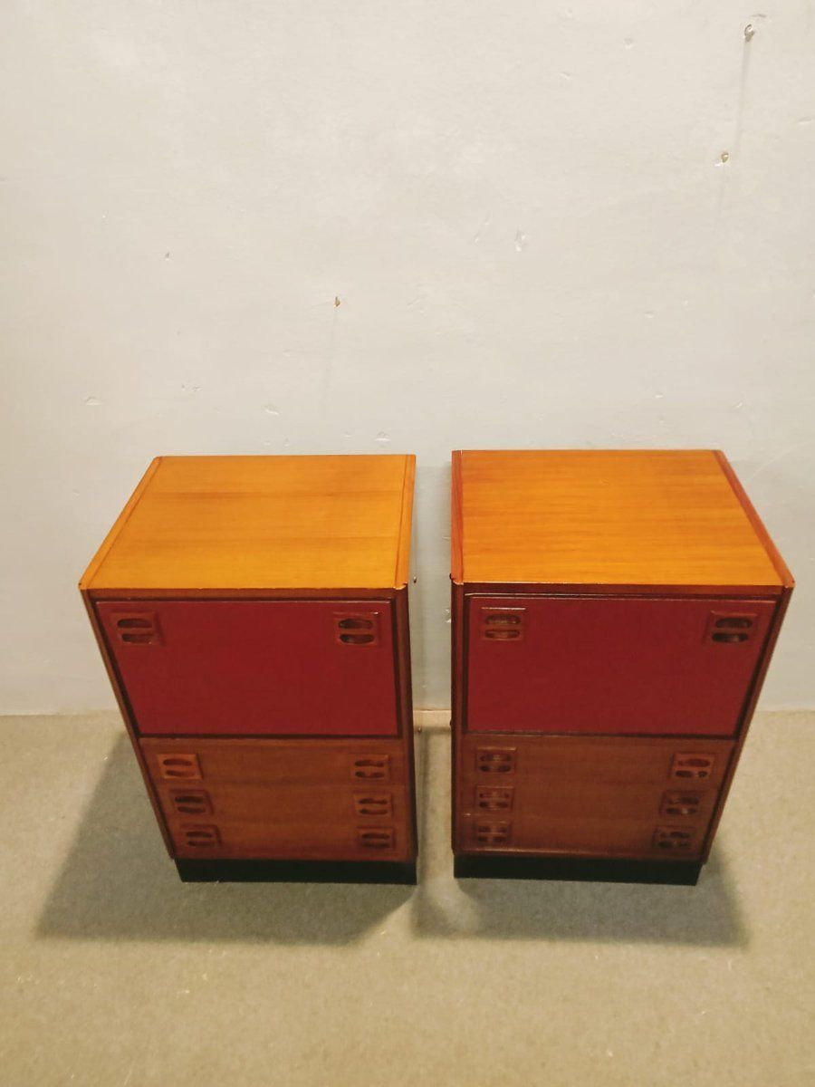 Danish Bedside Tables, 1960s, Set Of 2 photo buy
