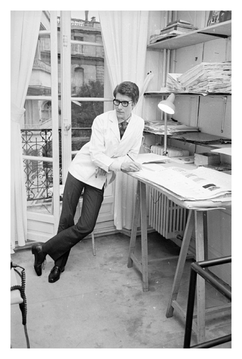 Yves Saint Laurent 30x40" Silver Gelatin Fibre Print