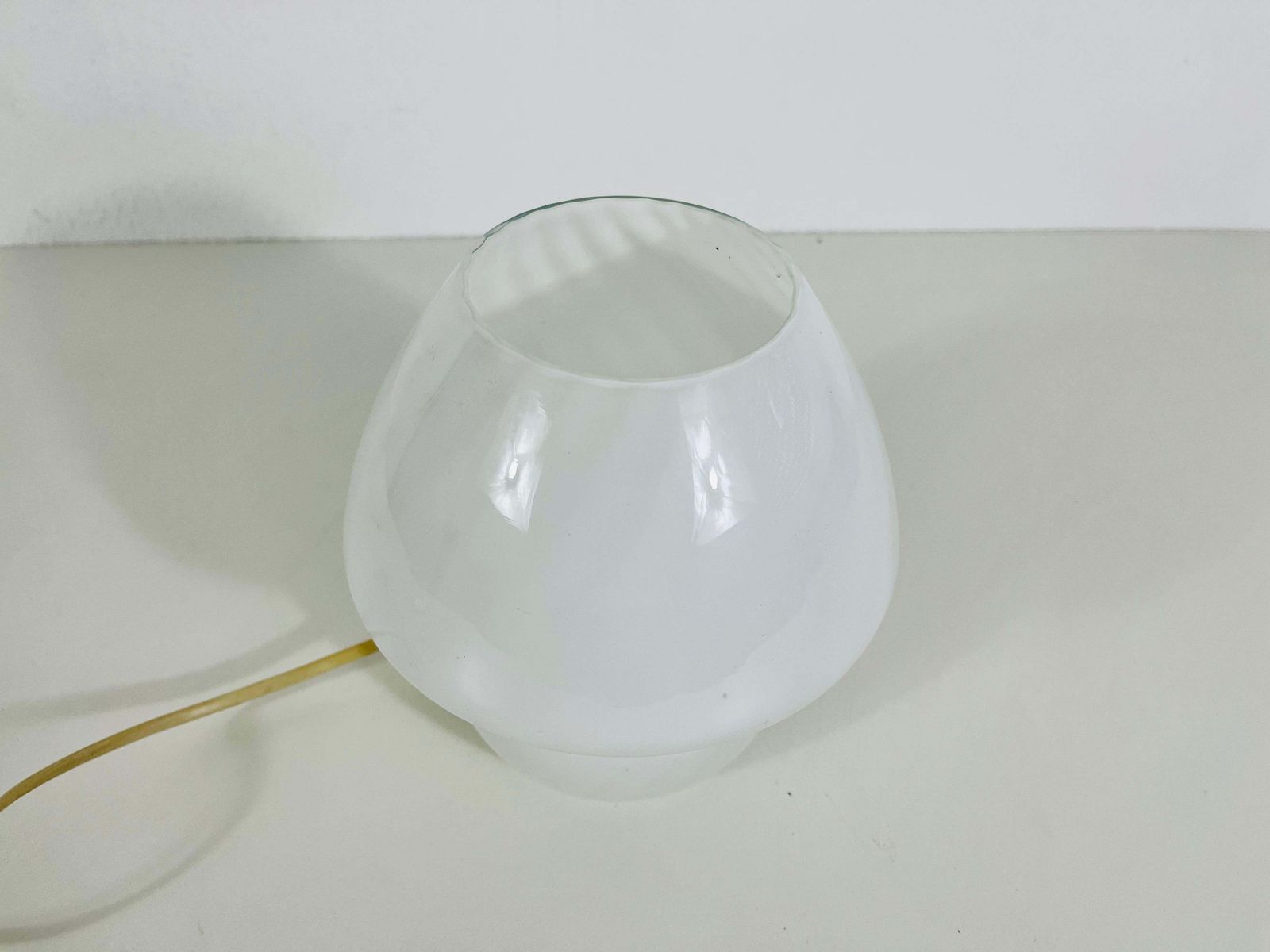 Murano Glass Mushroom Table Lamp By Vetri D‘Arte Italy 1970s photo Lighting