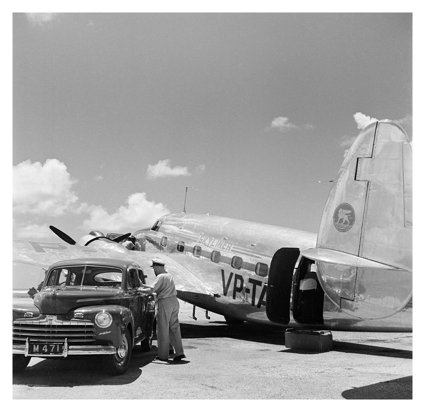 Piarco International Airport 20x20" Silver Gelatin Fibre Print