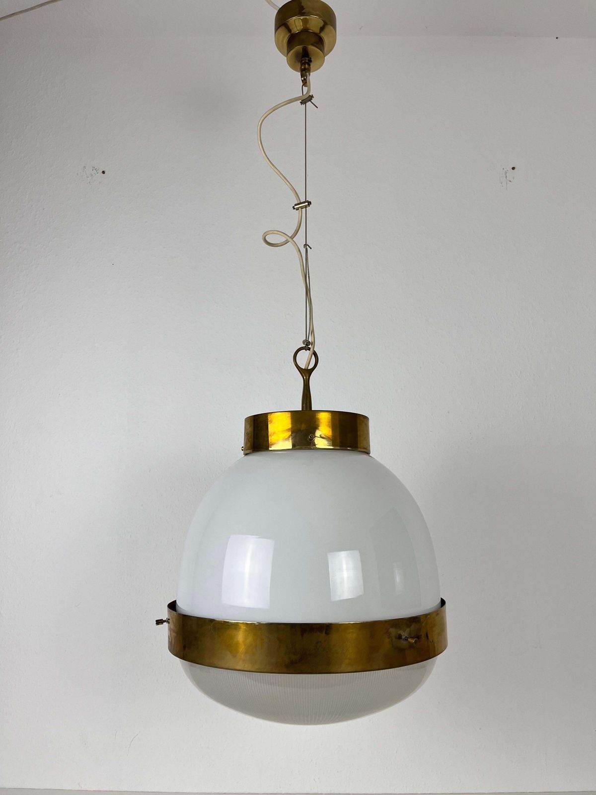 Large Delta Ceiling Lamp By Sergio Mazza For Artemide, 1960s photo furniture