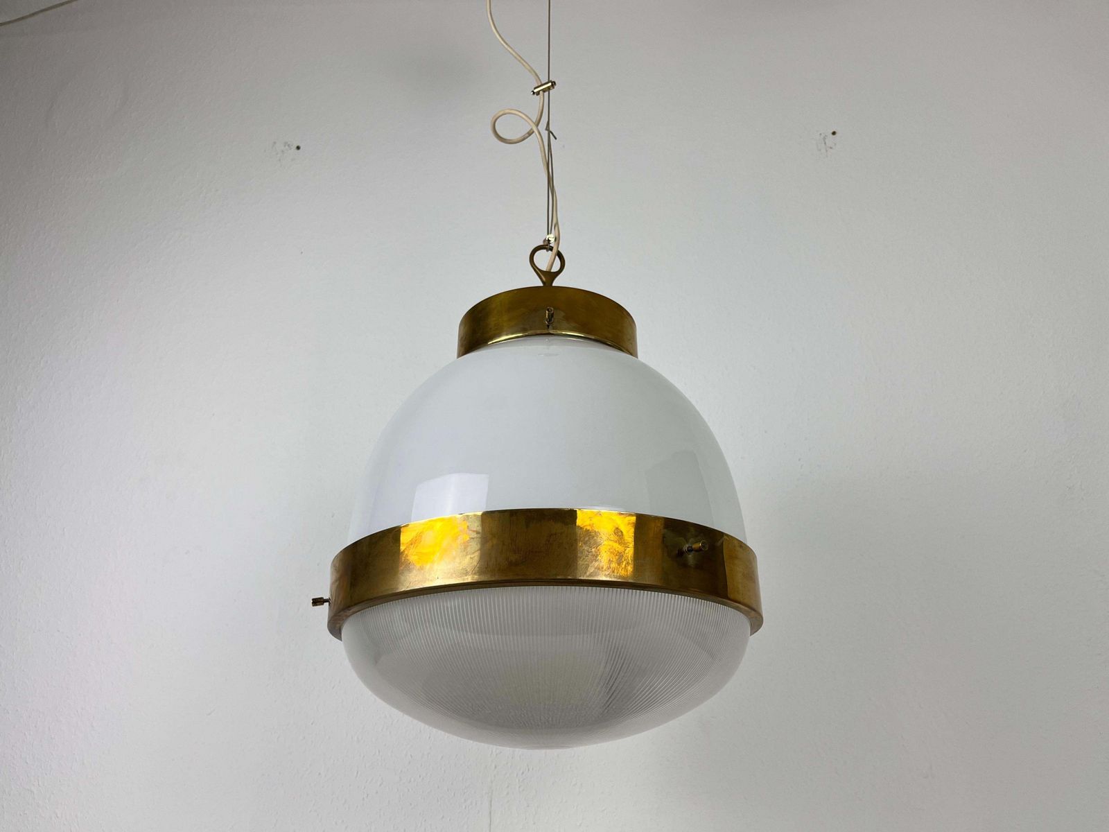 Large Delta Ceiling Lamp By Sergio Mazza For Artemide, 1960s photo vinterior