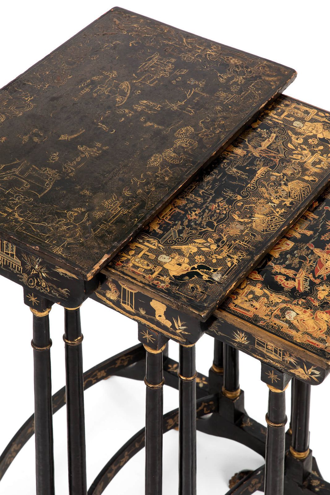 Regency Period Chinoiserie Nest Of Tables photo furniture