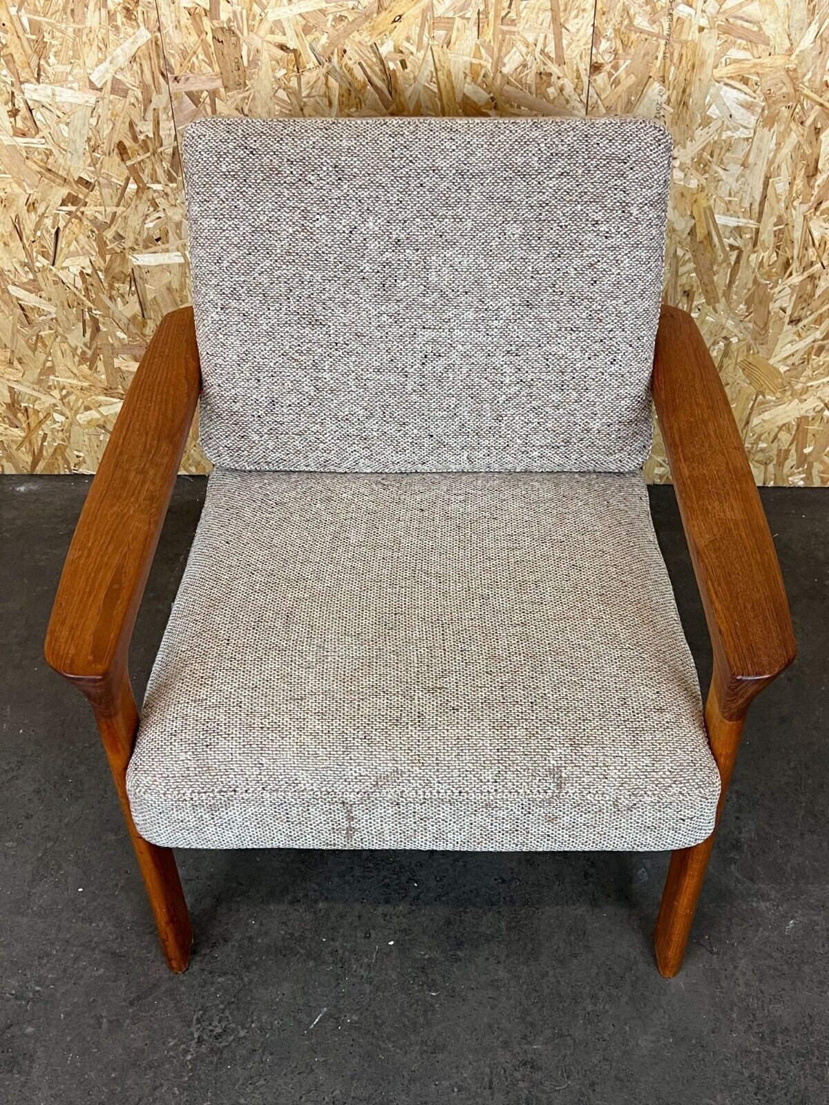 60s 70s Teak Easy Chair Sven Ellekaer For Komfort Design Denmark photo for sale
