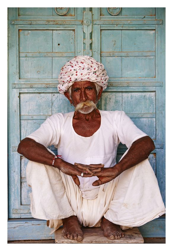 Kera Villager Jodhpur 20x24" Archival Pigment Print