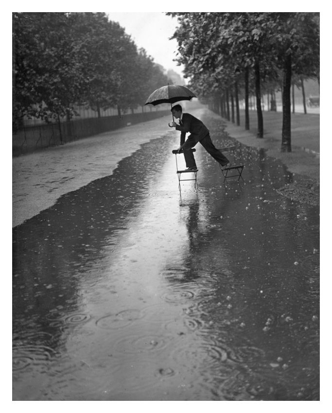 Flooded Mall 20x24" Silver Gelatin Fibre Print