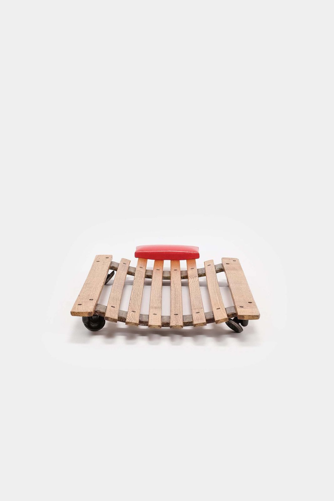 Sliding Trolley For Car Repair, England, 60s photo Furniture