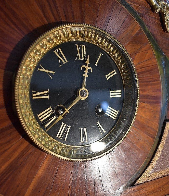 6310.81 Small Cartonnier Buffet In Louis XV / Louis XVI Style Marquetry   Late 19th Century photo