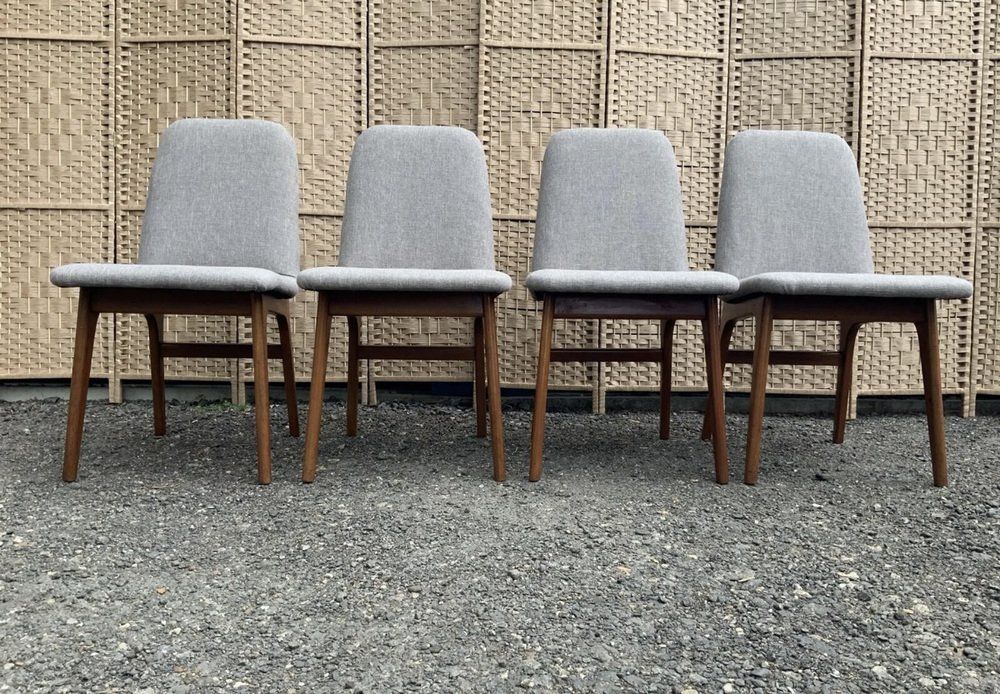 Dining Chairs Designed By Greaves & Thomas For Schreiber, 1960s, Set Of 4 photo furniture