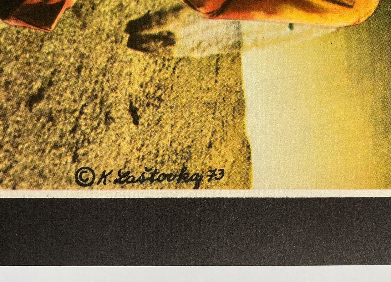 Movie Poster, To Be Twenty In The Aures, Karel Laštovka, 1973 photo vinterior