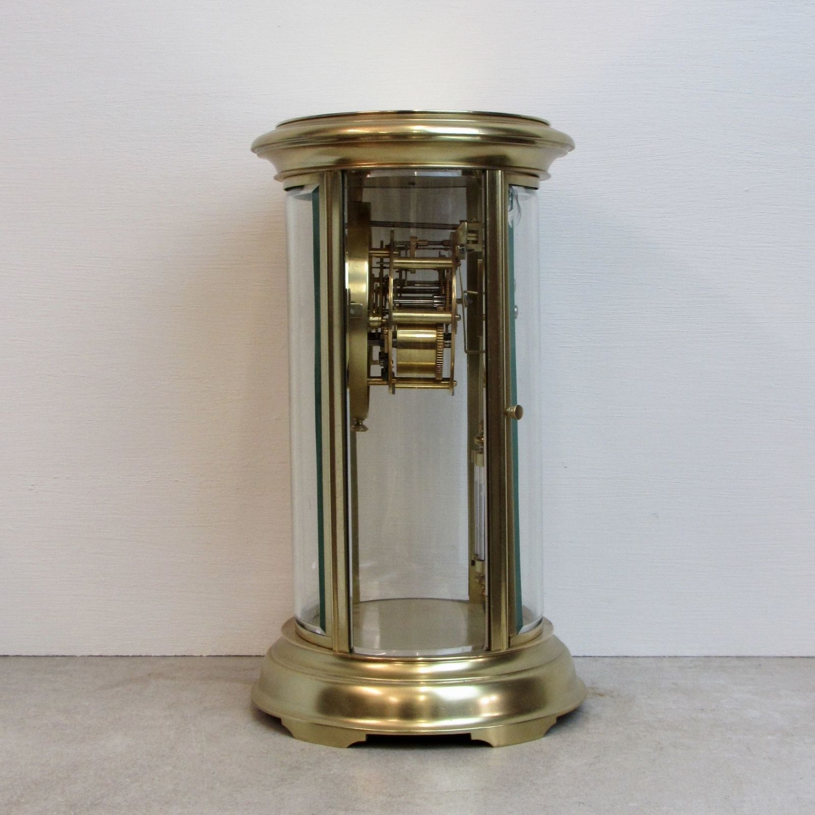 19th Century French Oval Four Glass With Mercury Pendulum. photo vinterior