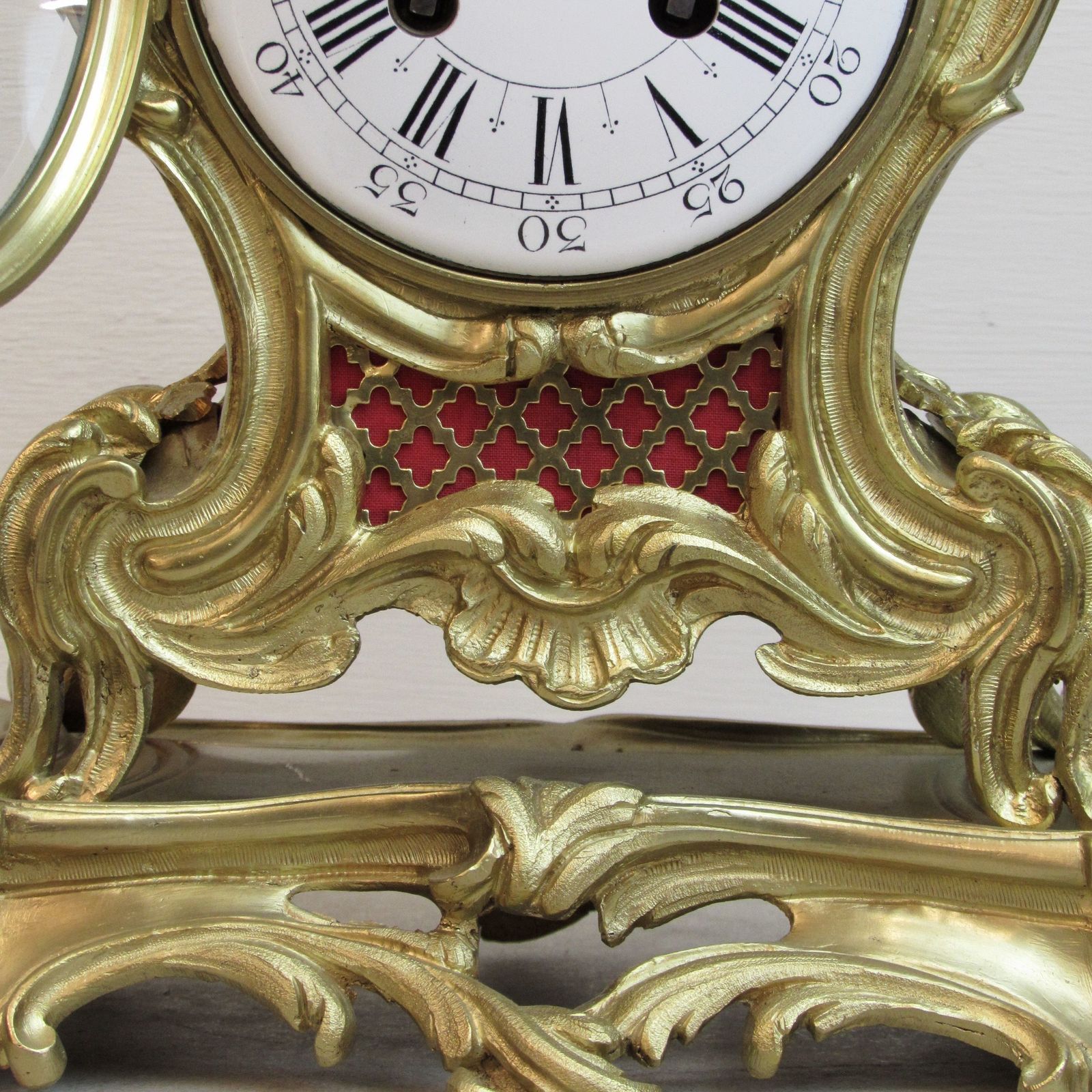 19th Century Louis XIV Style French Clock By A D Mougin. photo for sale