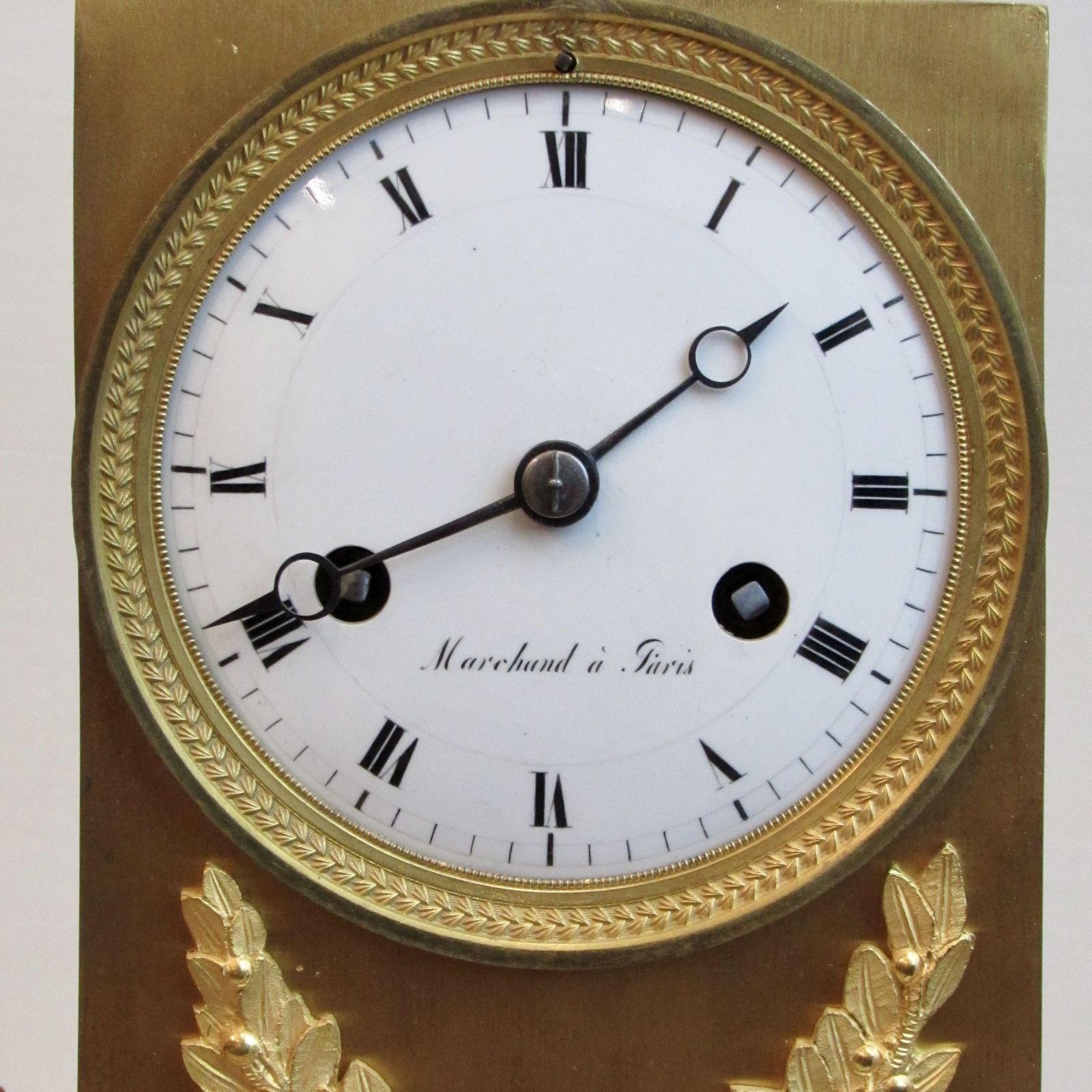 19th Century Ormolu Lion French Clock By Marchand A Paris photo furniture