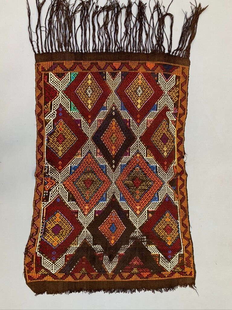 Medium Vintage Turkish Kilim Rug 137x95 Cm Wool Kelim