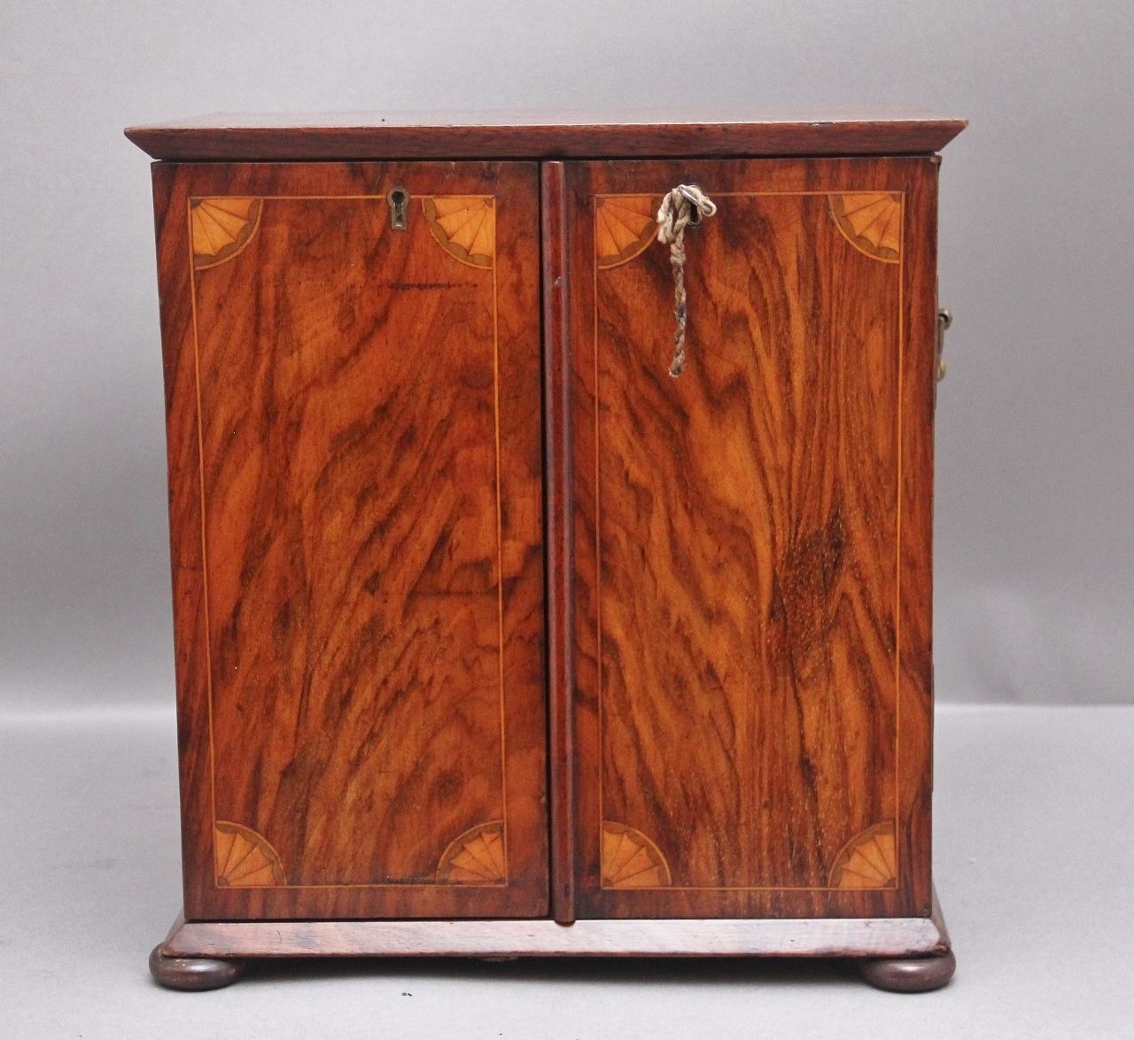19th Century Walnut Table Cabinet photo furniture