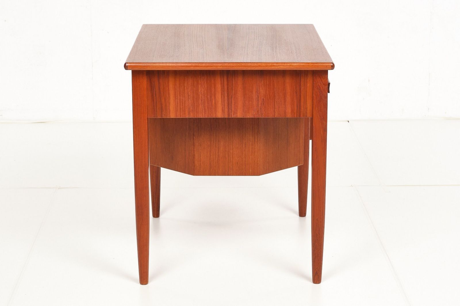 Teak Expandable Sewing Table, Vintage, Sewing Table, 60's photo vintage