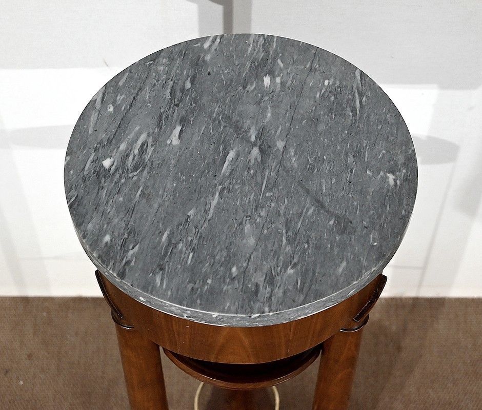 Small Pedestal Table Called "Athenian" In Red Cherry, Empire Period, Early 19th Century photo Furniture