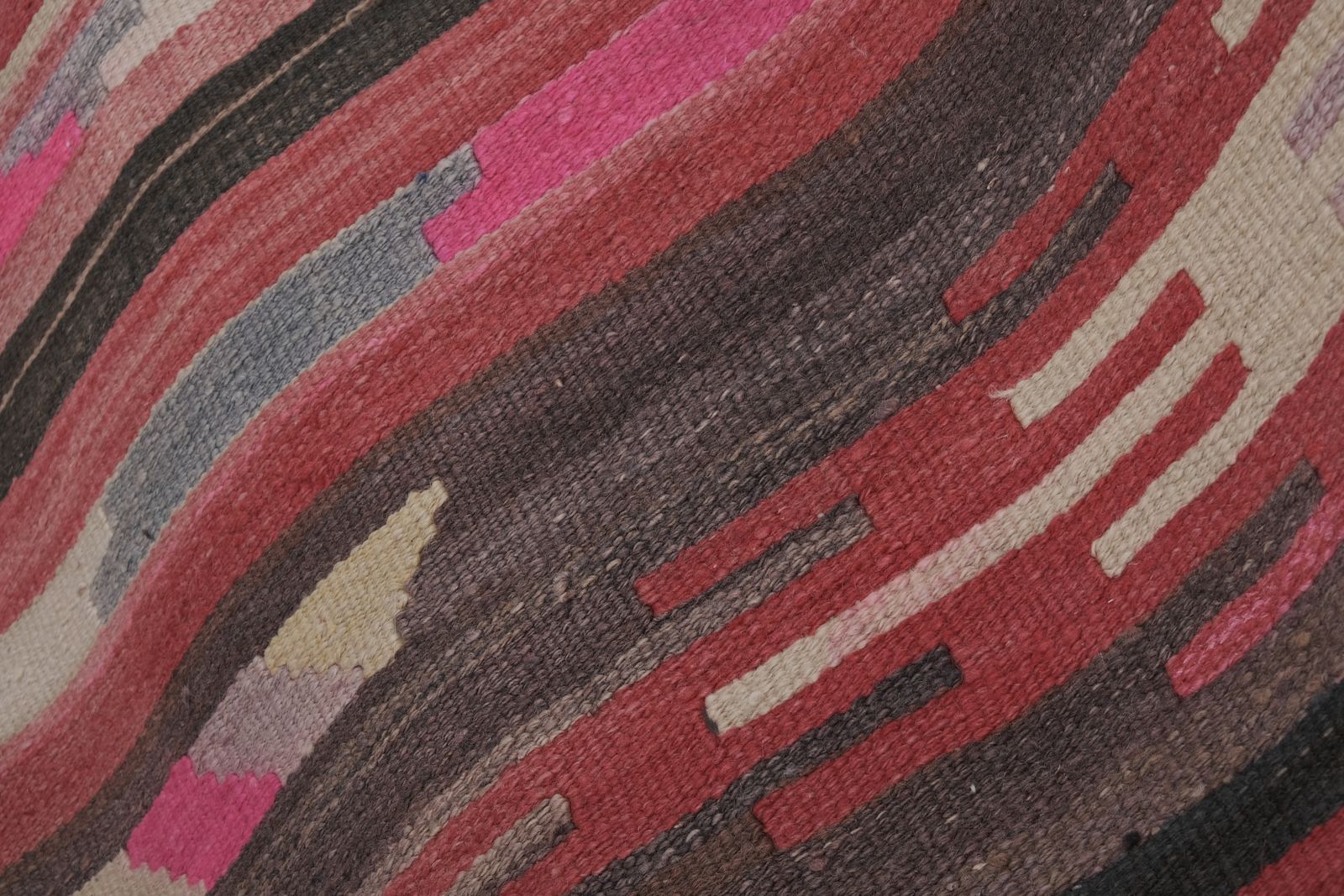Vintage Turkish Kilim Stair Runner 2'6'' X 20'11'' photo Textiles