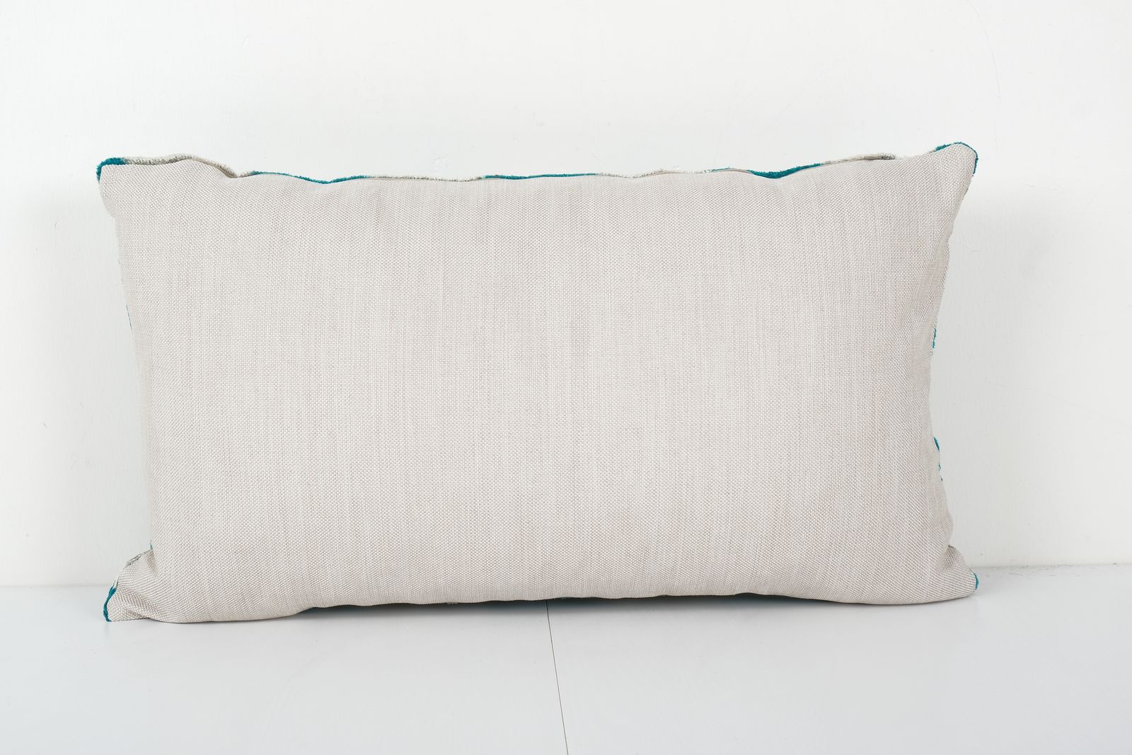 Blue Ikat Velvet Pillow Cover, Silk Velvet Polka Dot Pillow Cover, Handloom Ikat Pillow Geometric Ikat Velvet Pillow Cover 16'' X 24'' photo furniture
