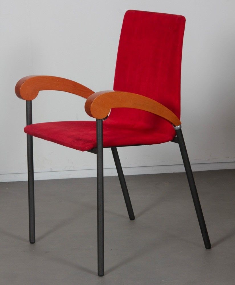 Suite Of 8 Pigalle Chairs By Caramia For Xo, 1990 photo furniture