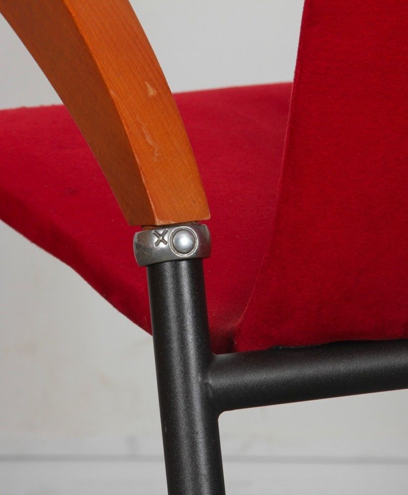 photo vinterior Suite Of 8 Pigalle Chairs By Caramia For Xo, 1990