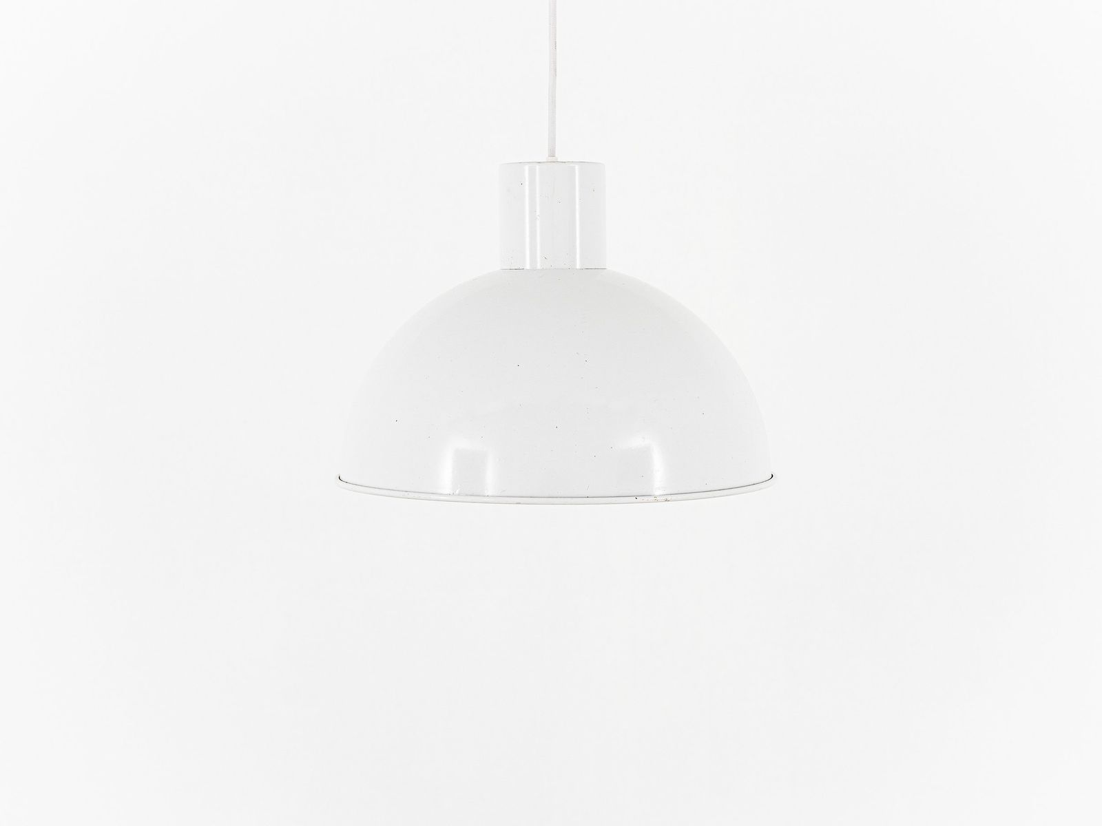 Midi Bunker Lamp In White By Jo Hammerborg For Fog & Mørup photo for sale