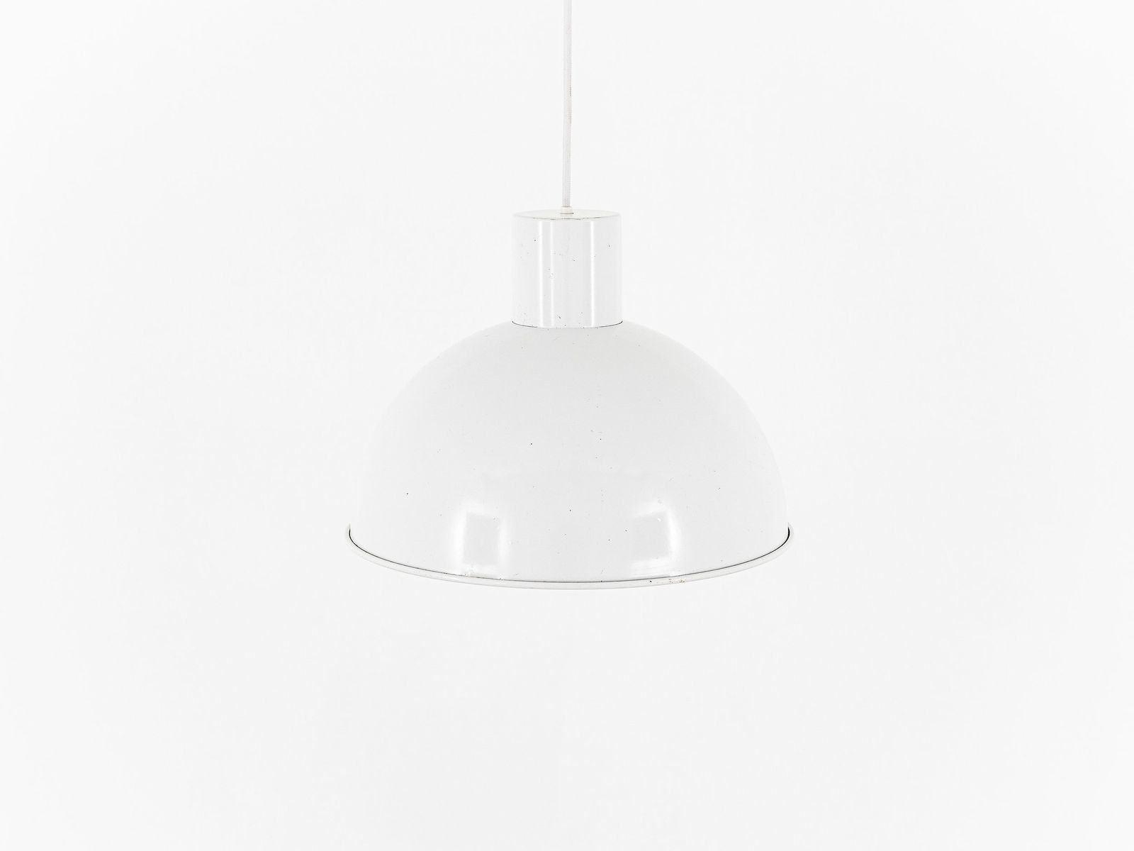 Midi Bunker Lamp In White By Jo Hammerborg For Fog & Mørup photo Lighting