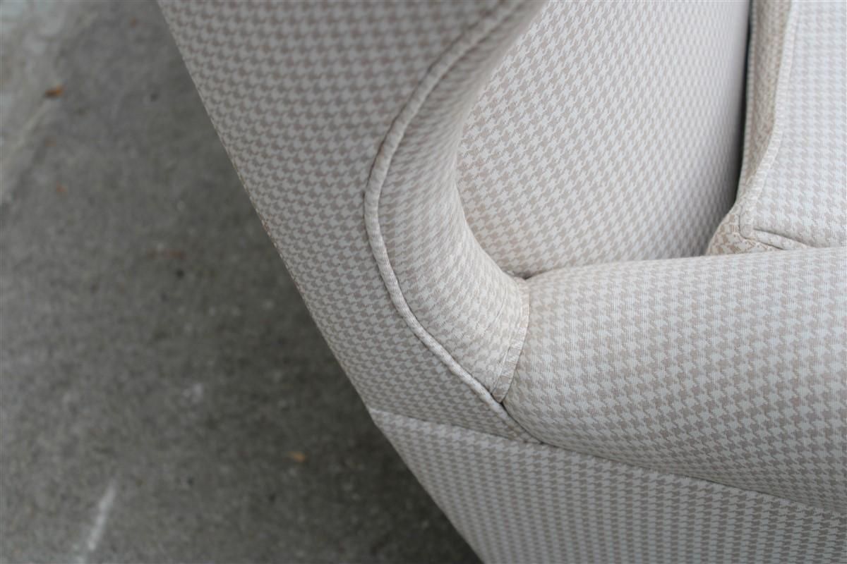 photo for sale Paolo Buffa Mid Century Italian Sofà High Backrest 1950s Chanel Tessut Type