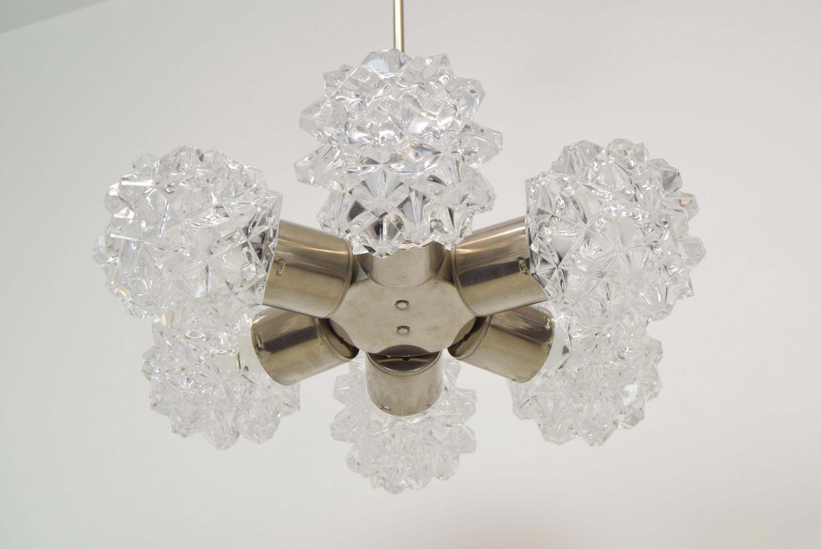 Set Of Two Chandeliers By Kamenicky Senov,1970's. photo vinterior