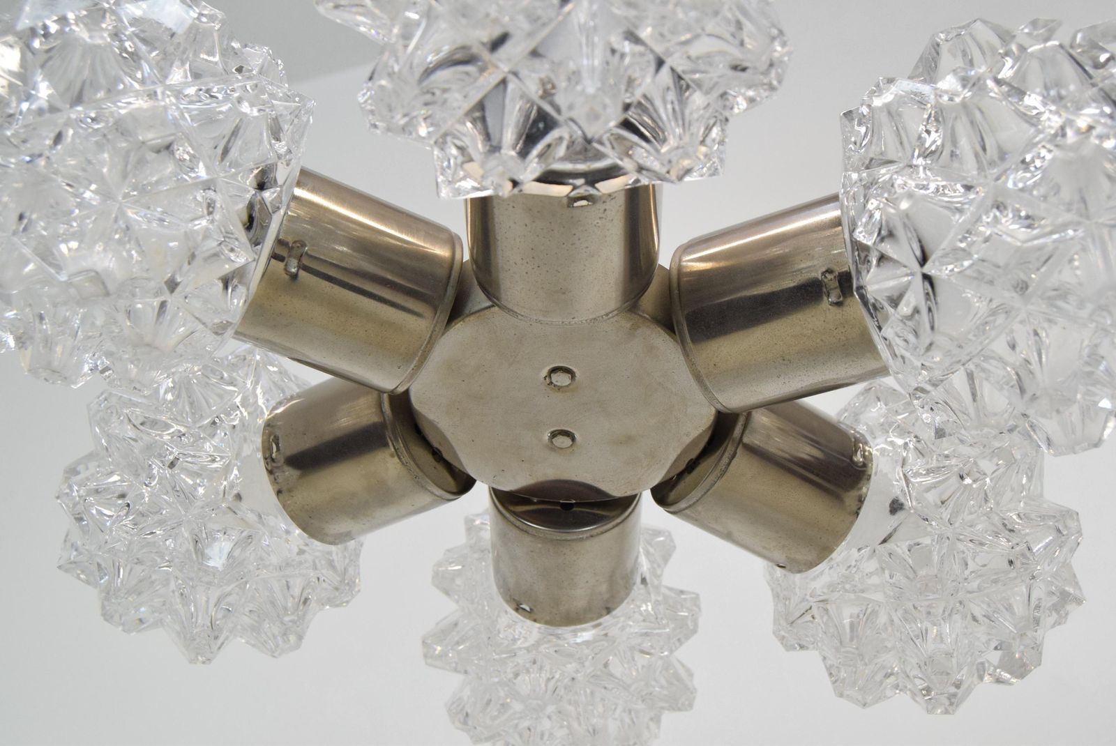photo vinterior Set Of Two Chandeliers By Kamenicky Senov,1970's.