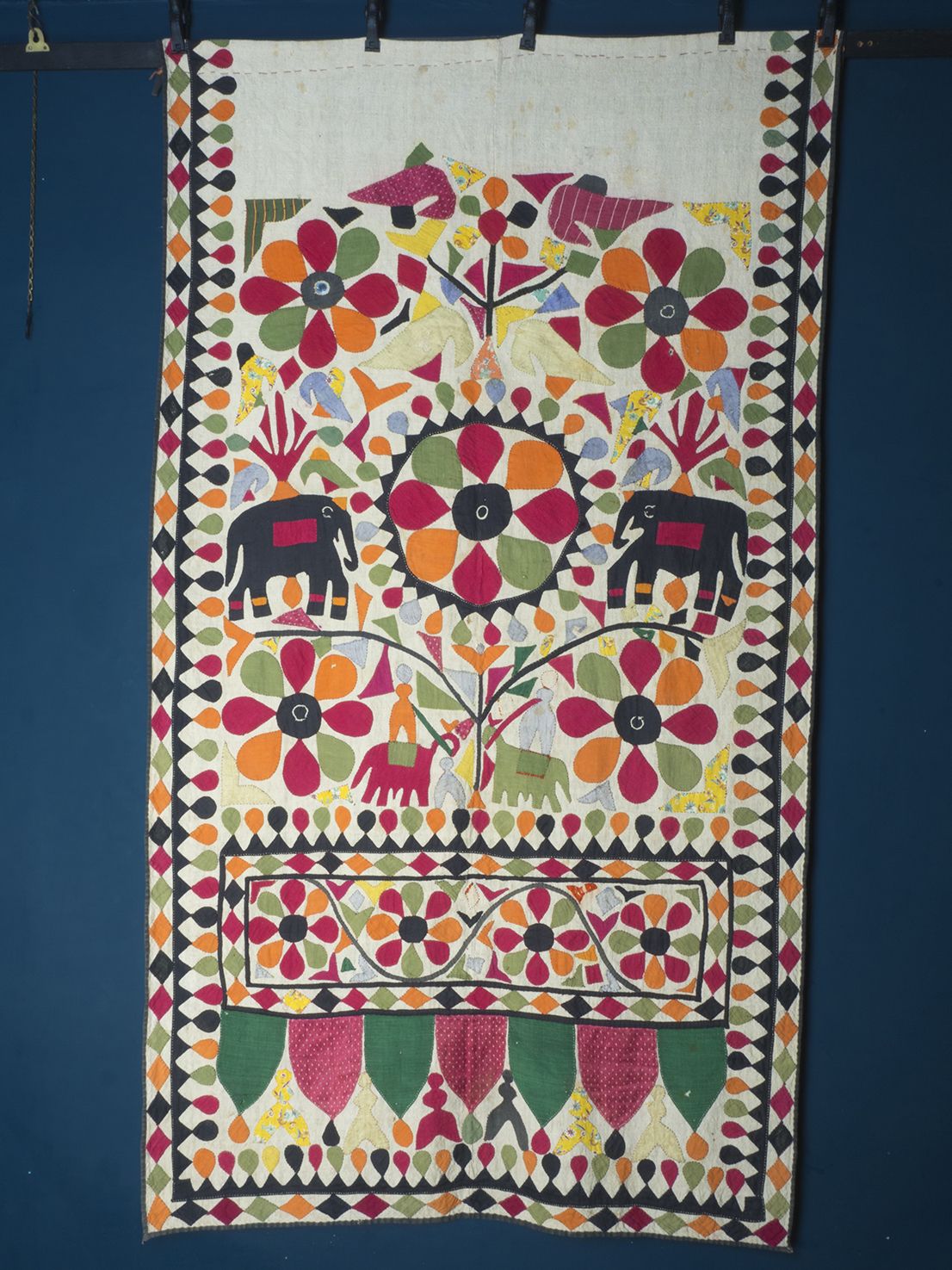 Applique Quilt Cover, Gujurat, Early 20th Century