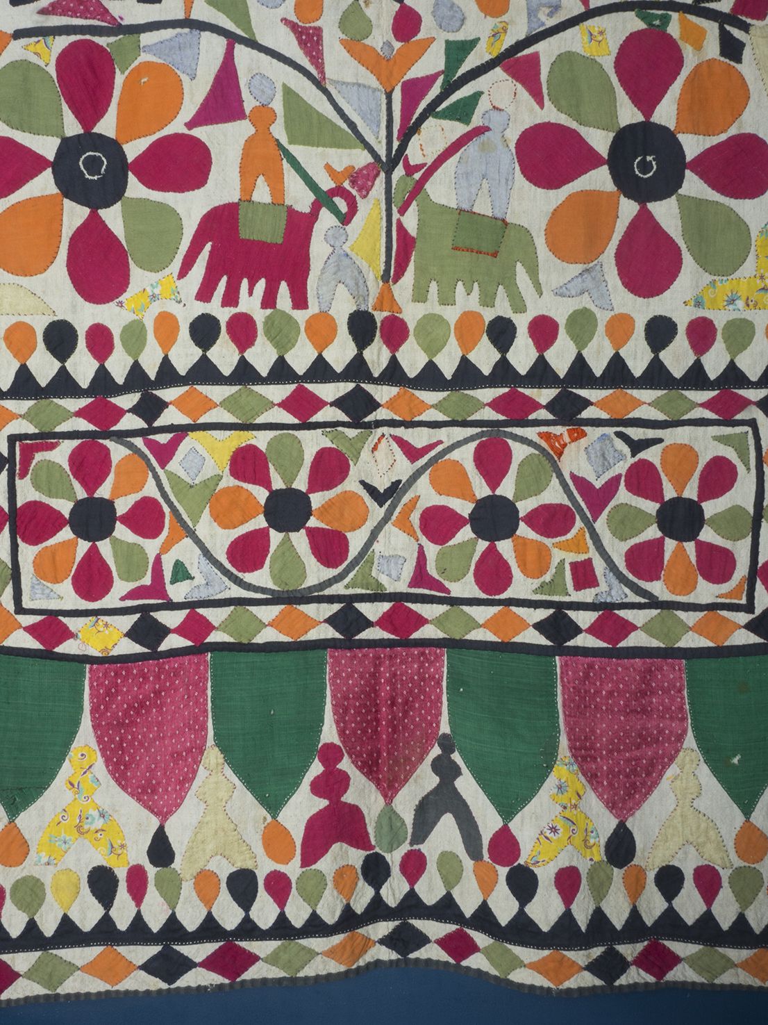 Applique Quilt Cover, Gujurat, Early 20th Century photo buy