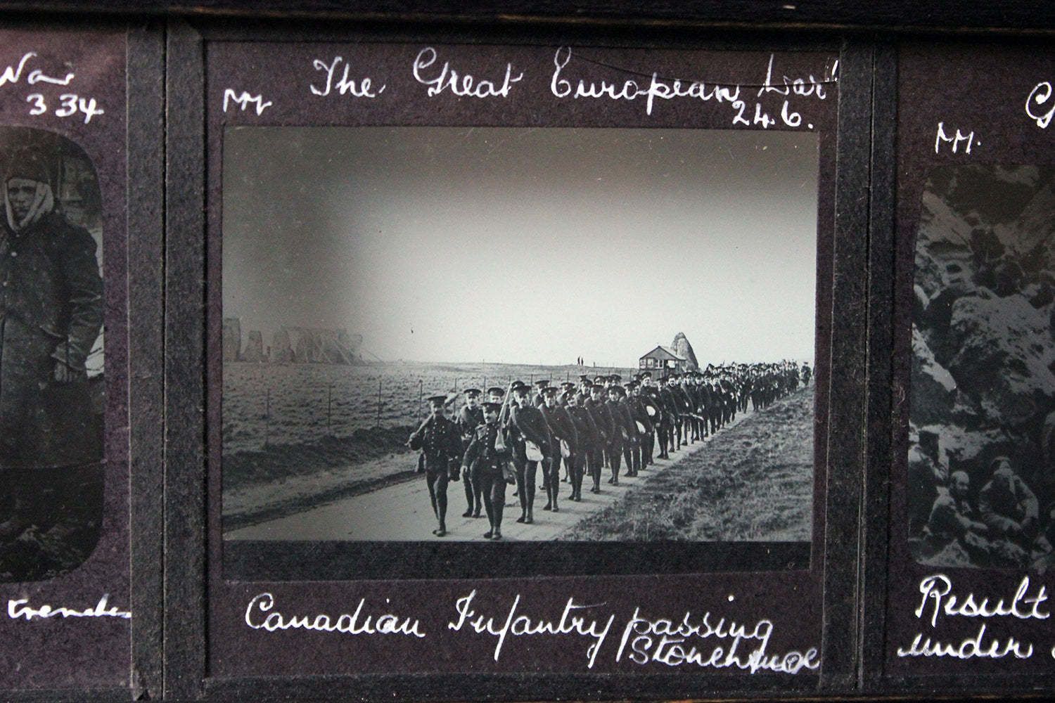 photo for sale A Unique Collection Of Forty Nine Light Box Framed Lantern Slides Of Wwi Interest C.1914 18