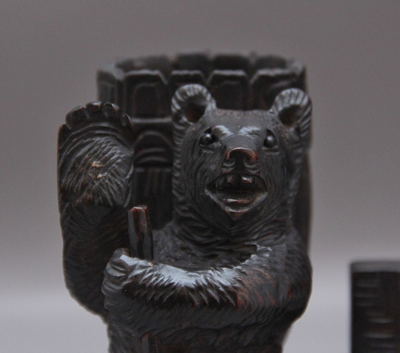 photo furniture A Set Of Three 19th Century Black Forest Carvings