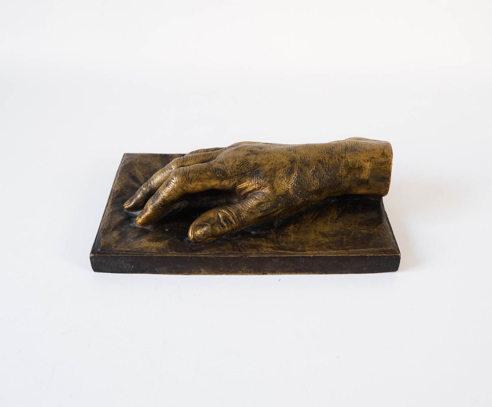 photo vinterior Antique French Montagutelli Frères Lost Wax Cast Bronze Sculpture, Richard Hudnut 1912