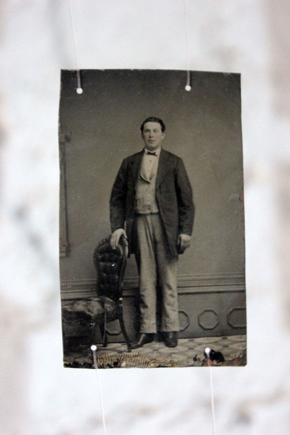 4500.0 Remember Us  A Vast Collection Of 150 19thc Tinplate Portrait Photographs C.1850 1900 photo