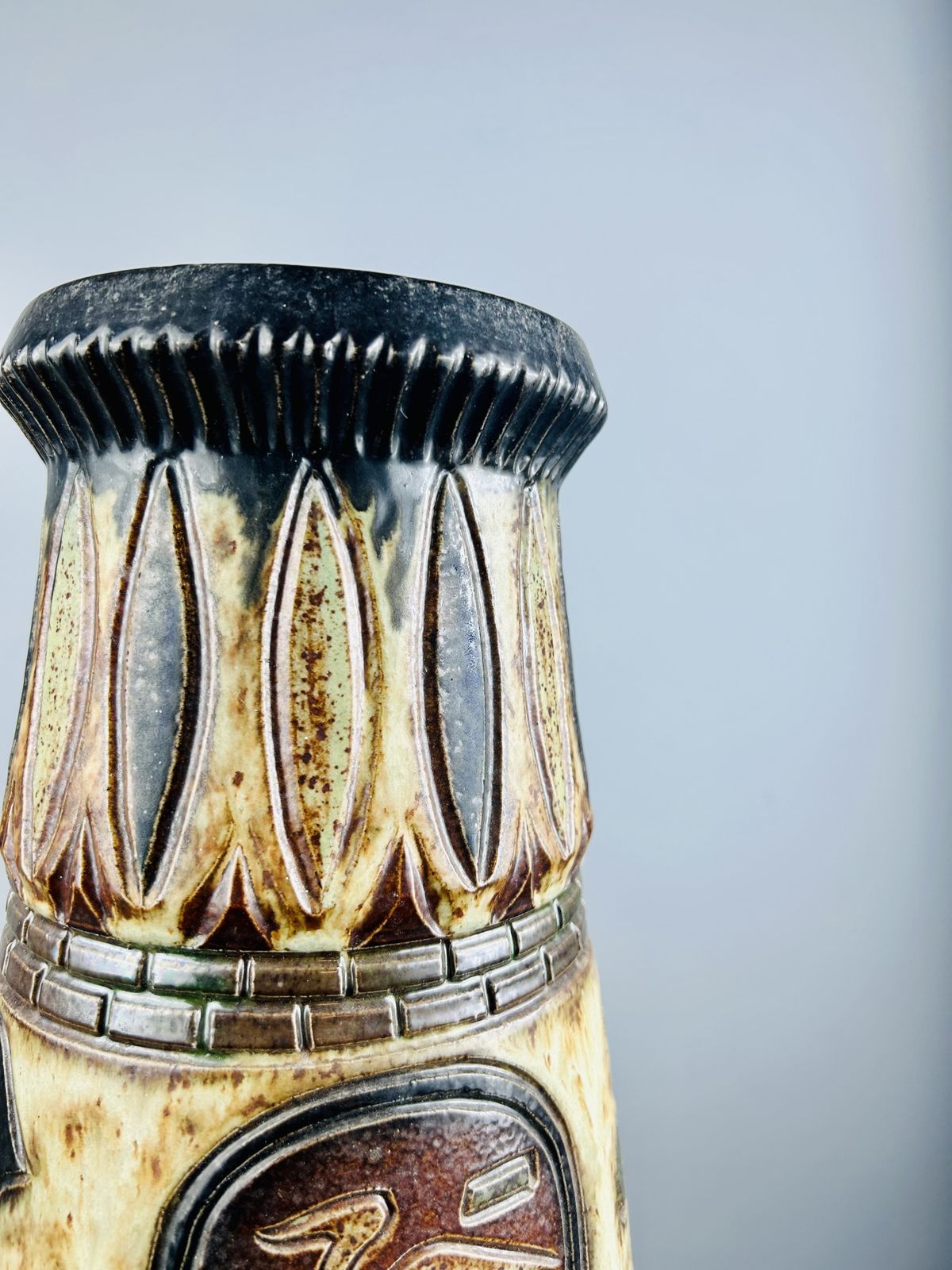 950.0 A Monumental And Early Egyptian Revival Vase By Roger  Guerin photo