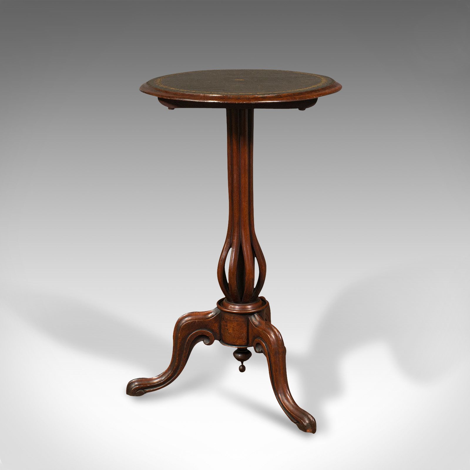 Antique Tilt Top Wine Table, English, Walnut, Side, Occasional, Lamp photo 1395.0