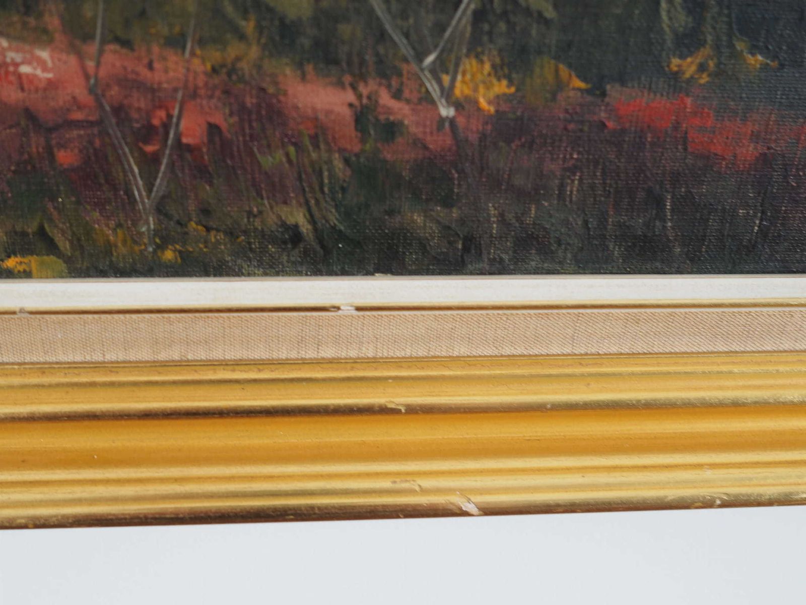 photo furniture Painting „The Deep In The Forest”, Scandinavian Design, 1970s