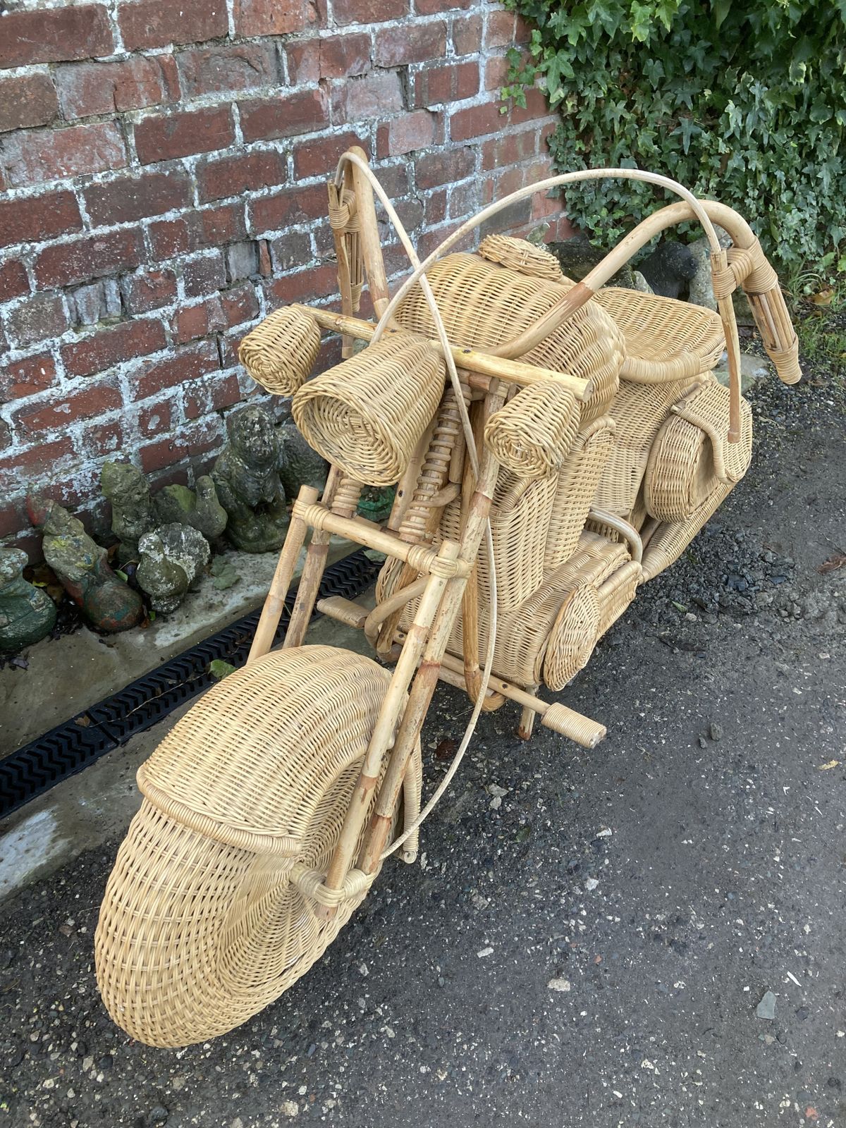 Harley Davidson Wicker Bike