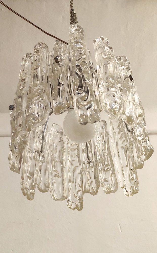 Lighting Plastic Ceiling Lamp, 1970s, Vintage photo