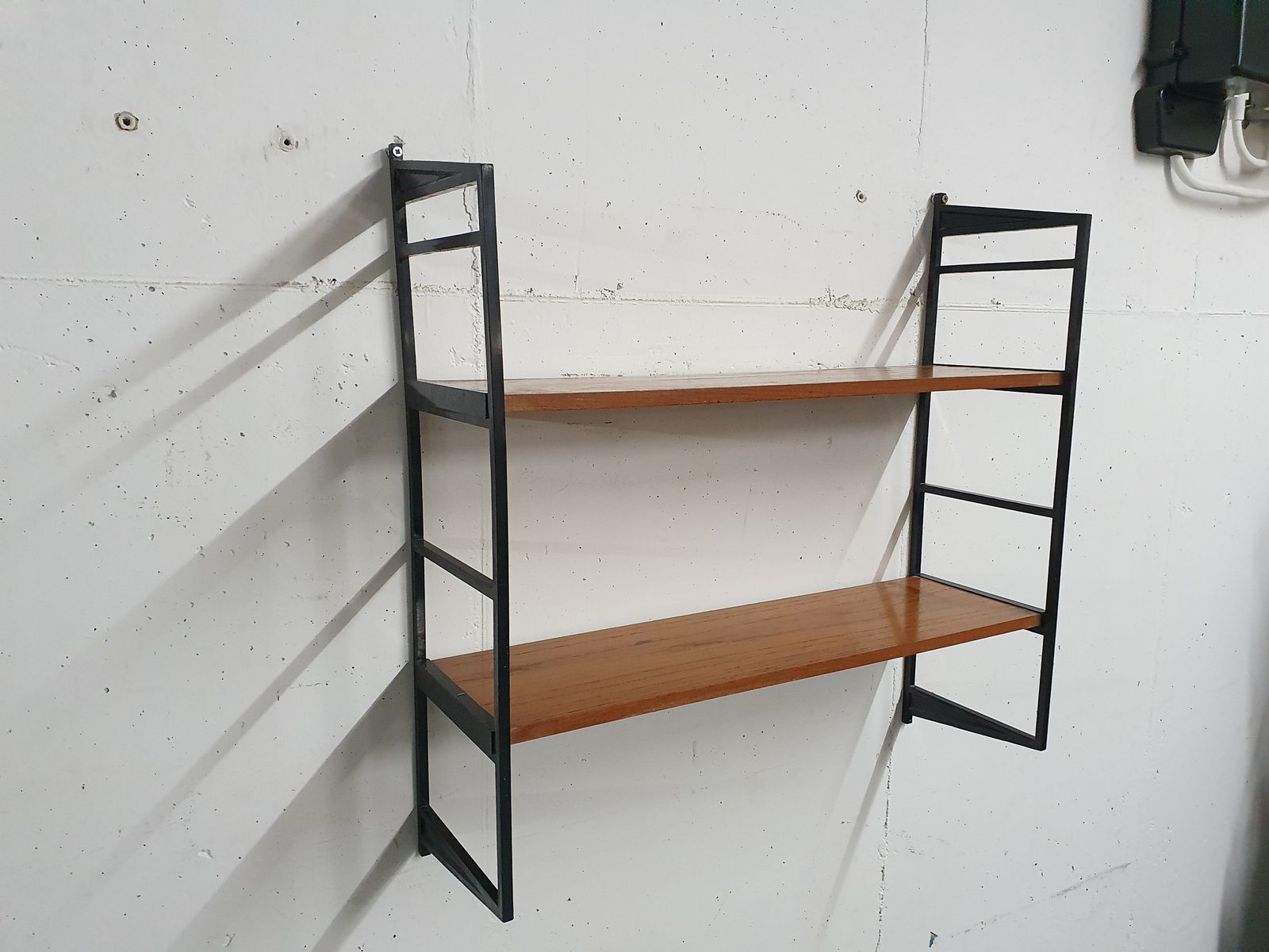 Vintage Teak Book Shelves, The Netherlands 1960's photo for sale